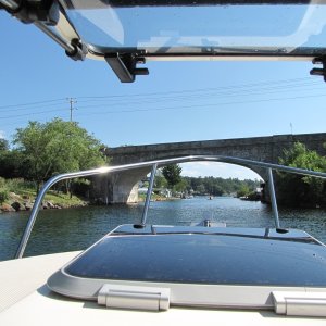 Entering Wiers Channel on a beautiful sunny day. 8/8/11