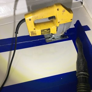 Shopvac sucked up the dust nicely