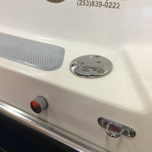 Existing potable water fill.