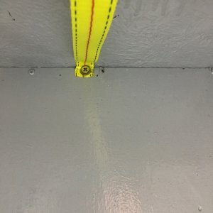 Media 'Tank hold-down strap installed.' in album 'October 2017 131'