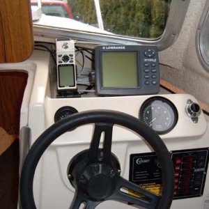 Helm Station
Horn button is Butt-ugly, but it needs large contacts to carry the current