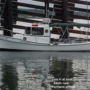 64 Lois H at PDX basin