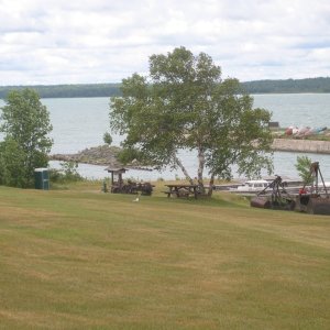 Mooring on Lime Island