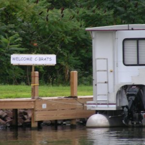 C-Dorys given a Canal welcome!