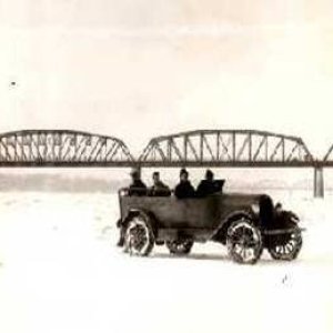 Frozen Columbia River 1930