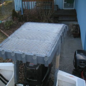 Still needs paint and finishing.