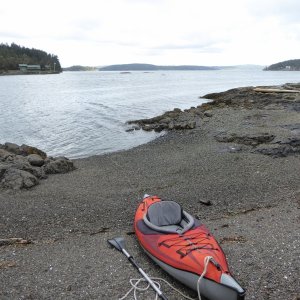 Setting foot on tiny Blind Island for my first time