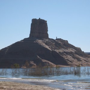 Cookie jar butte near Kane's wash