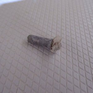 9 removed rivet with blob plug