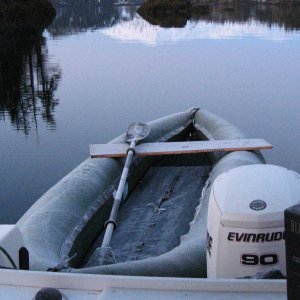 Early Morning Frost on the Dinghy and  Vino Collapso