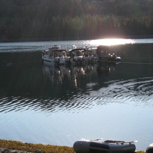 Evening Olsen Cove Prince William Sound Yacht Club