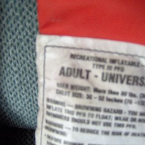 Media 'A little fuzzy but Class III' in album 'class III Life vests'