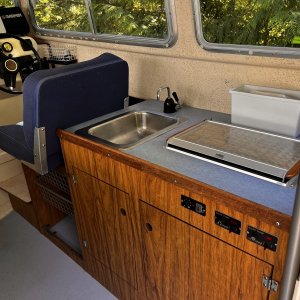 Wallas Stove/Heater (Not Working)
Bilge Switch Controls Front Far Right