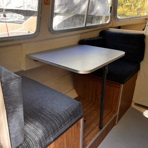 Upgraded Cushons and Table Top