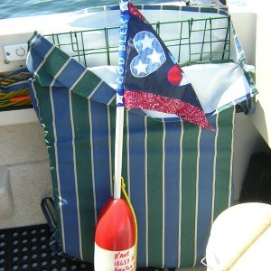 (Jeff and Diane) Diane\'s Crab Bag-n-Flag
