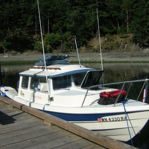 (Jeff and Diane) Stuart Island after Blakley Island weekend