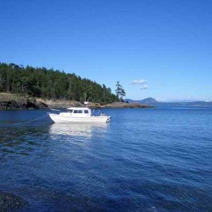 20050717q Cove on Lopez Island