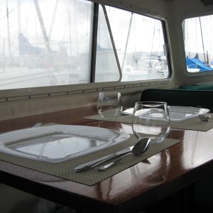 mahogany table