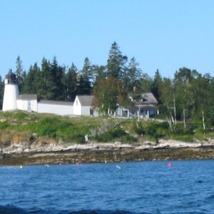 Burnt Island lighthouse, Boothbay
