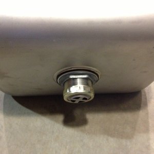 Bottom of sink