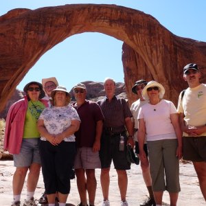 Media 'C-Brats at Rainbow Bridge 9/26-10- Crews fromTwo Bears, Rana Verde, Hunky Dory, C-Cakes, Bosa Nova.' in album 'Forgotten Canyon, 9-27,-10.'