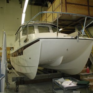 Surprise! Unexpectedly, Boat is near completion, a month early.