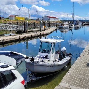 Media 'One of many Shrimping trips from Port Townsend' in album 'Ari has a new shed partner, darn bikes escaped again'