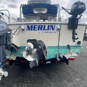 Media '' in album 'previous boat, 1988 22ft smokercraft with a 3.0 omc cobra.  We got Hammerhead because this boat was a maintenance nightmare and I was tired of working on it...  It was a cool boat once it was running good'