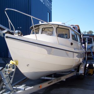 Media 'Detailing (before??) sea trial' in album 'Taking boat delivery from Marc & Charlie of Wefings Marine'