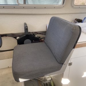 Original seat, getting ragged
