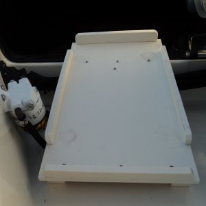 Generator bracket stays in place with 3M double-sided tape