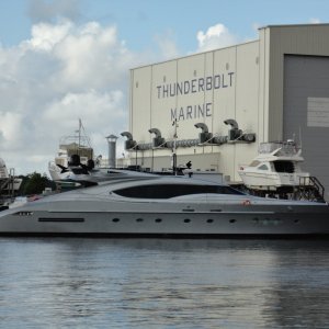 Thunderbolt Marina is a great stop. Even the 1% finds their way here