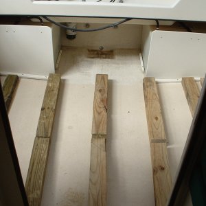 (FreighterGazer) Support Boards (pressure treated 4x4's and 2x4's)
