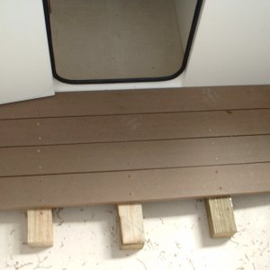 Media '(FreighterGazer) First few rows.  Used composite lumber for decking.' in album '(FreighterGazer) The beginning.'