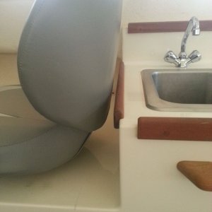 Clearance when forward facing using factory mounting holes