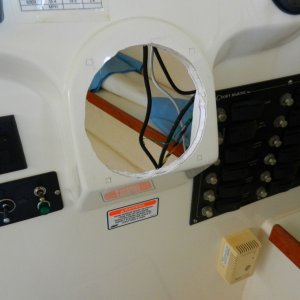 Teleflex recessed wedge hole.