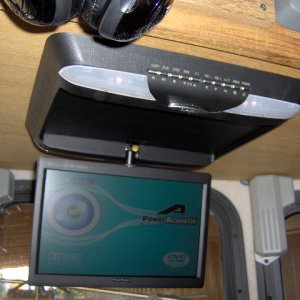 Tv. and Cd player, open