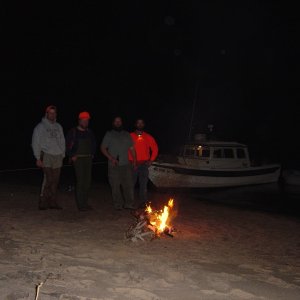 End of a long day hunting Left to right Ryan, Melbs, Flem and me.