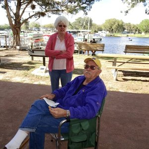 CA and Bettie...The LSU team.fullsizeoutput c8f