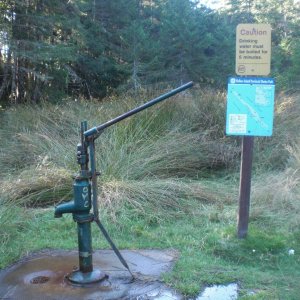 Original well, Conover Cove.