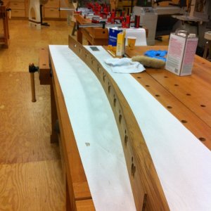 Media 'Starboard Book Case Ready for Finishing' in album 'Recarpeted Step W/ Teach Edging'