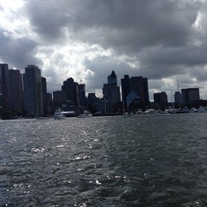 Boston skyline.