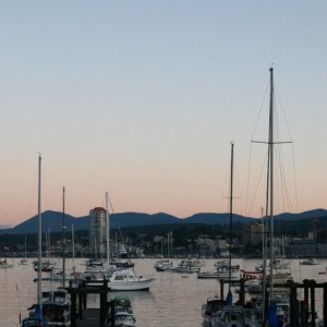 Sunset from Newcastle Island