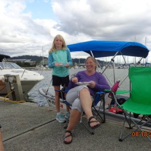 Aven and her Mom, Cindie
         ARI