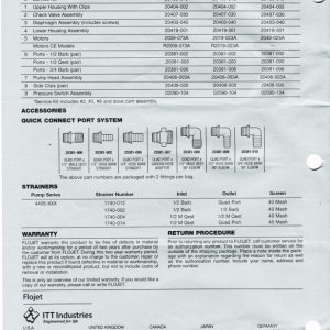 Media 'Sea Angel's Water Pump doc., pg4.' in album 'Sea Angel's Water Pump installed in 2005 CD25 by factory, in service since Sept. 2004.'