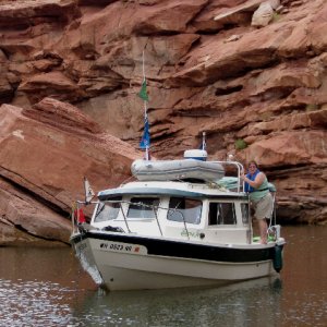 Laurie on Laurna Jo at Cedar Canyon 9-16-09.Sized