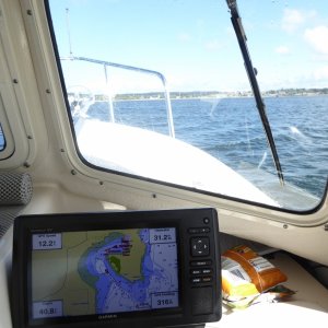 Arriving at Oak Harbor for lunch