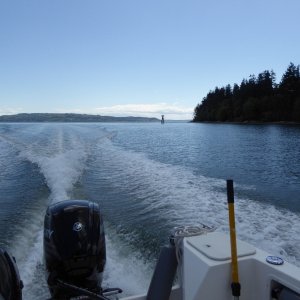Cruising back North towards Deception Pass