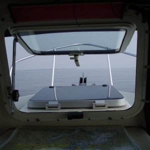 Perfect weather aboard Soapy Joe Friday afternoon for cruise from Cutter marina to Lankford gathering