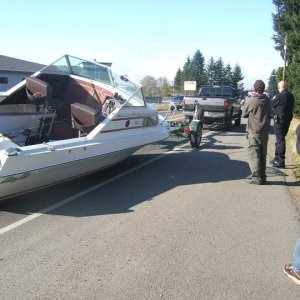 Never trust a craigslist bargain boat trailer
